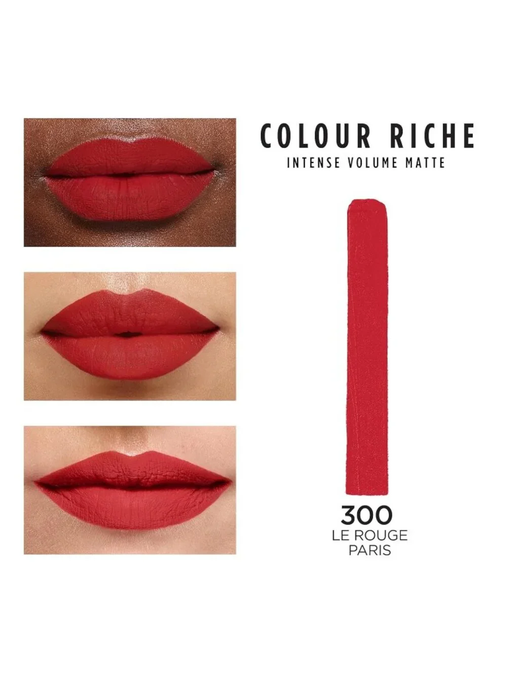 L'Oréal Paris Le Rouge Paris Riche Intense Volume Matte Longwear Lipstick